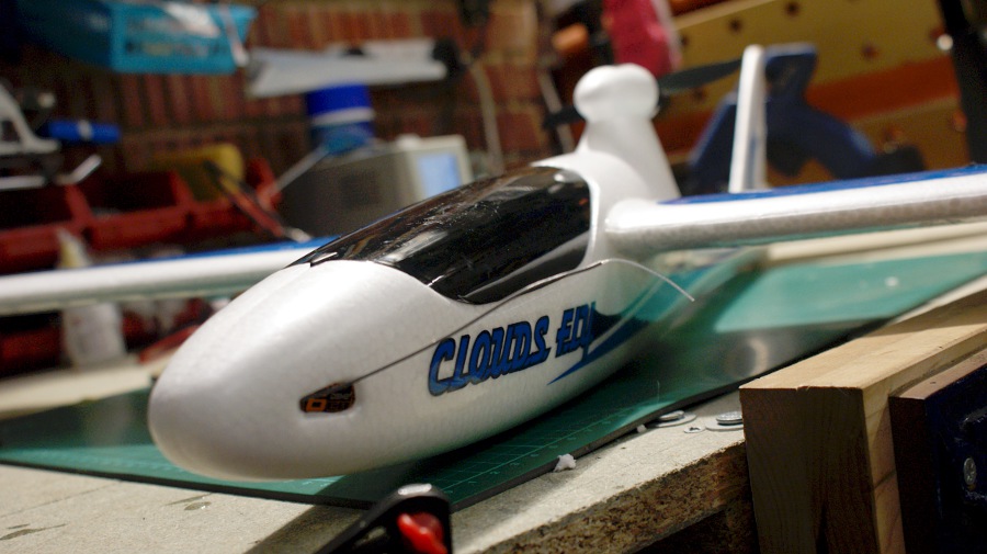 AXN RC Plane Close Up