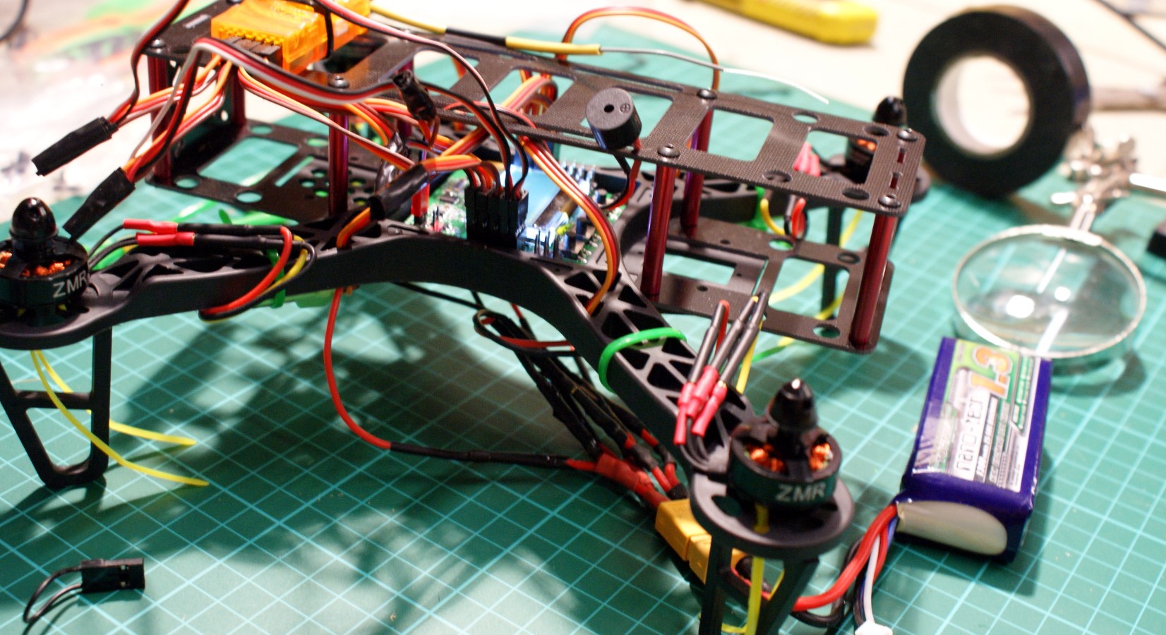Quad copter build photo